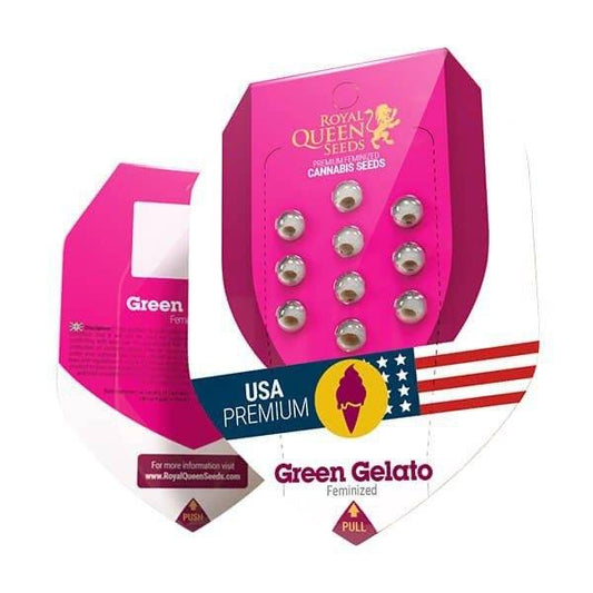 Green Gelato Feminisoitu | Royal Queen Seeds - CannaSeedMafia